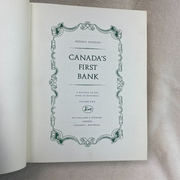 Canada's First Bank : A History Of The Bank Of Montreal Volume 2 Only - Picture 8 of 10